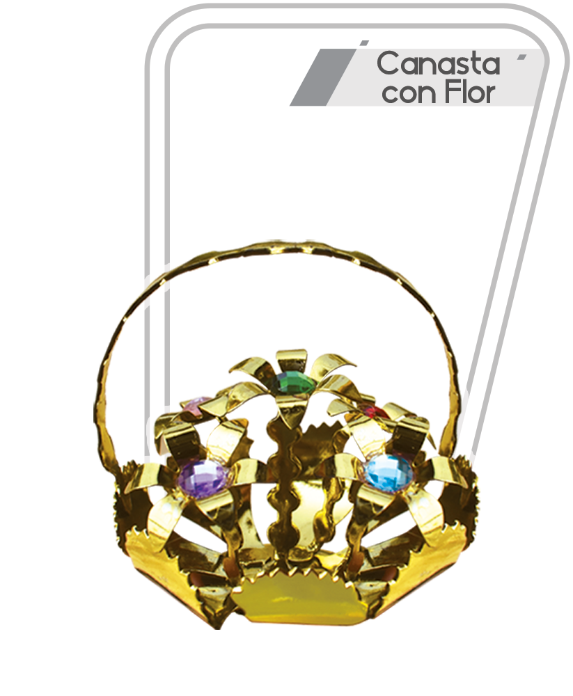 Canasta con Flor