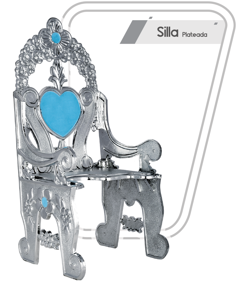 Silla Plateada